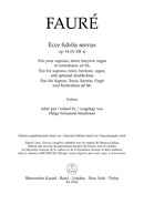 Ecce fidelis servus op. 54 N 108a