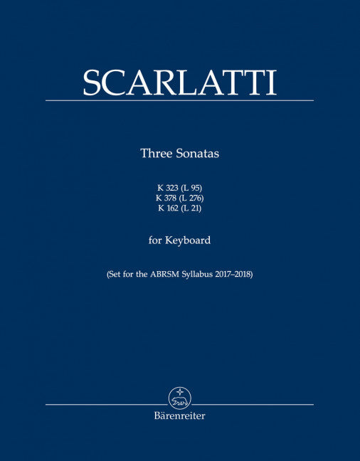 Drei Sonaten = Three Sonatas