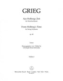 Aus Holbergs Zeit = From Holbergs Time op. 40 (Violin 1 part)