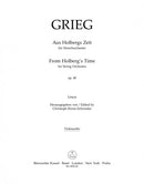 Aus Holbergs Zeit = From Holbergs Time op. 40 (Cello part)