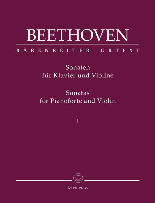 Sonaten für Klavier und Violine = Sonatas for Pianoforte and Violin Vol. 1