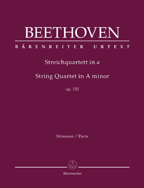 String Quartet in A minor op. 132 (Set of parts)