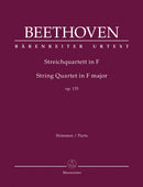 String Quartet in F major op. 135 (Set of parts)