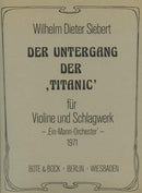 Der Untergang der Titanic (violin and percussion)