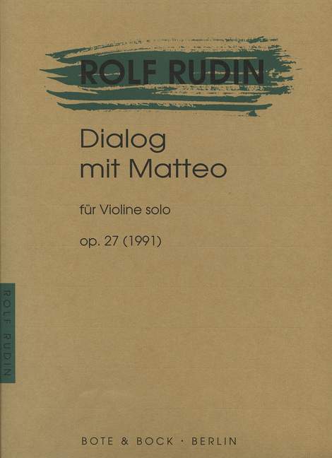 Dialog mit Matteo op. 27