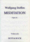 Meditation op. 52