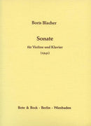 Sonata for Violin and piano