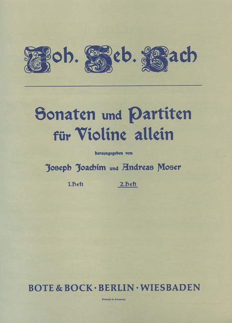 Sonaten und Partiten, Vol. 2