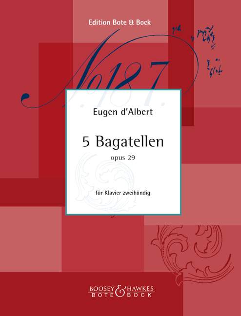 Fünf Bagatellen op. 29