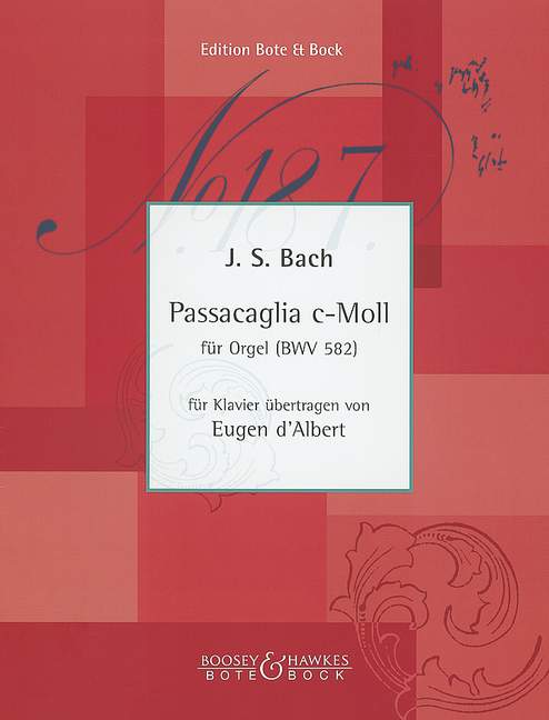 Passacaglia c-Moll BWV 582