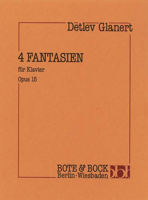 Vier Fantasien op. 15