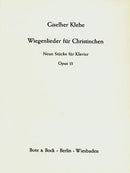 Wiegenlieder für Christinchen op. 13