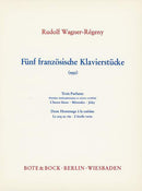 Fünf französische Klavierstücke