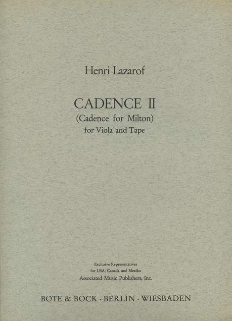 Cadence II