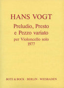 Preludio, Presto e Pezzo variato