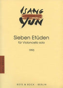 Sieben Etüden = Seven Etudes