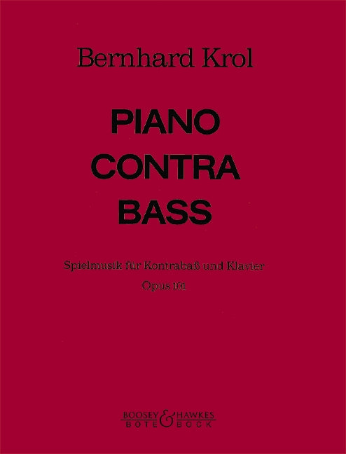 Piano contra Bass op. 101