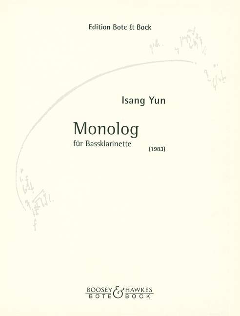 Monolog (Bass-Clarinet)