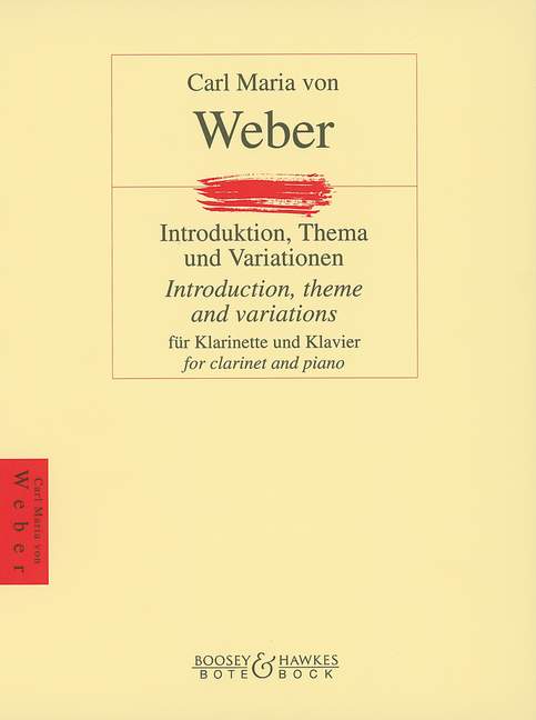 Introduktion, Thema und Variationen (Clarinet and Piano)