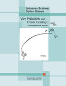 Vier Präludien und Ernste Gesänge