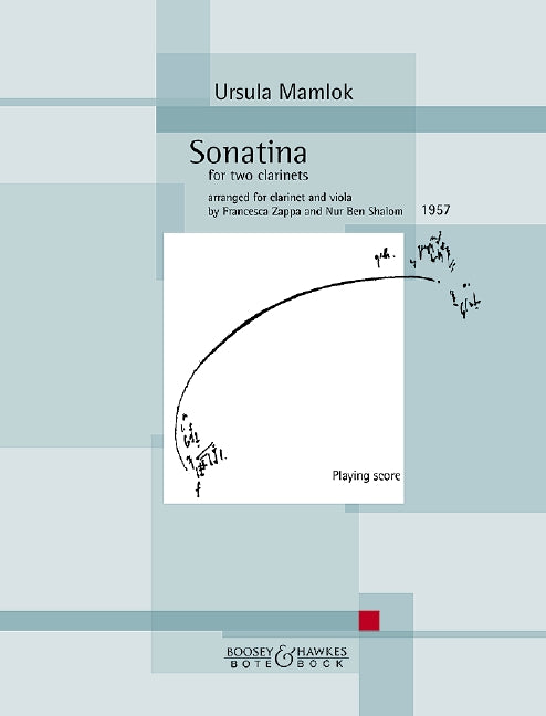 Sonatina for two clarinets (clarinet in Bb and viola)