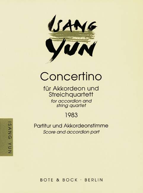 Concertino (score and parts)