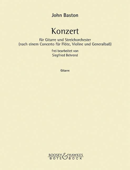 Konzert (score)