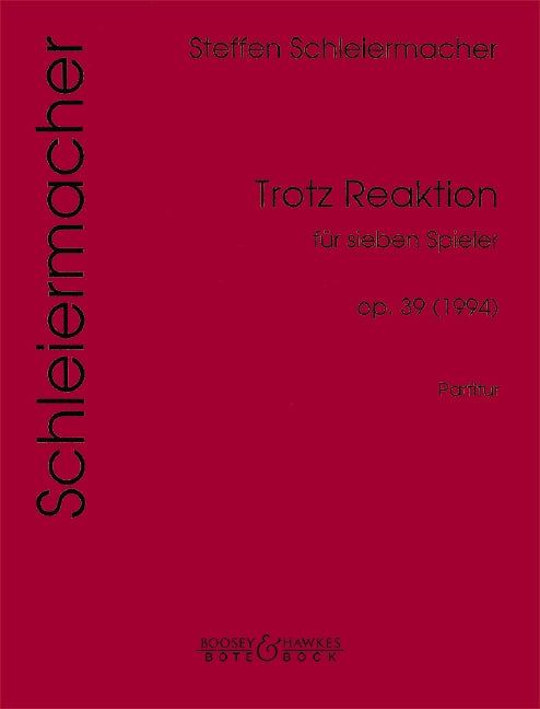 Trotz Reaktion op. 39