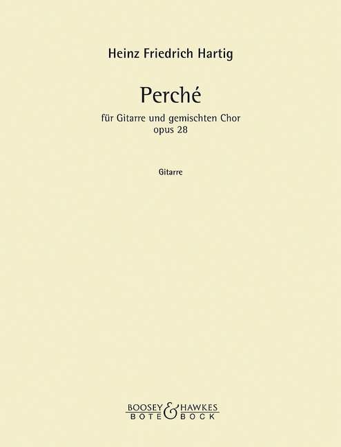 Perché op. 28 (guitar part)