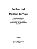 Das Haus des Vaters op. 75 (choral score)