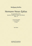 Hermann Hesse-Zyklus op. 19 (violin, clarinet part)