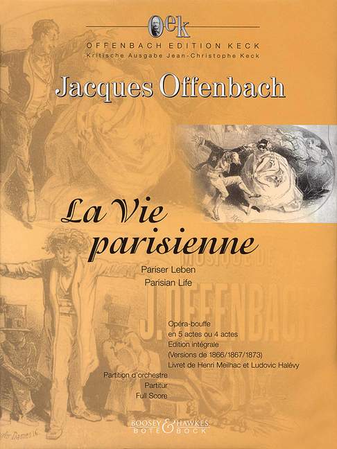 La Vie parisienne - Pariser Leben - Parisian Life (score)