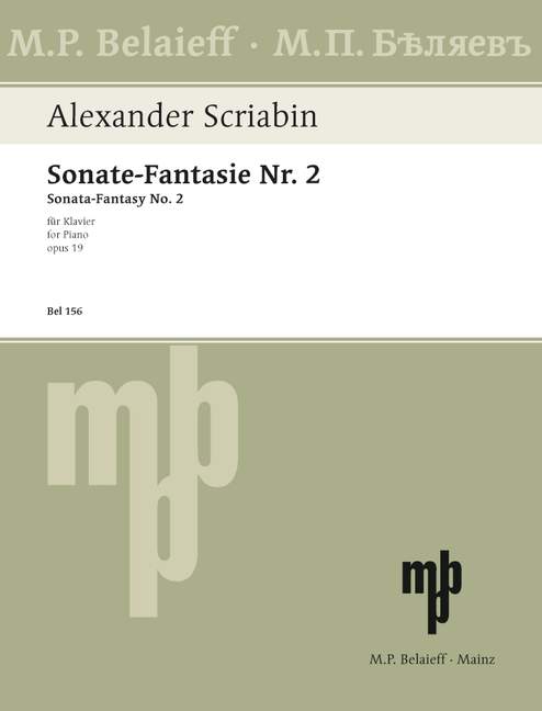 Sonate-Fantasie Nr. 2 op. 19