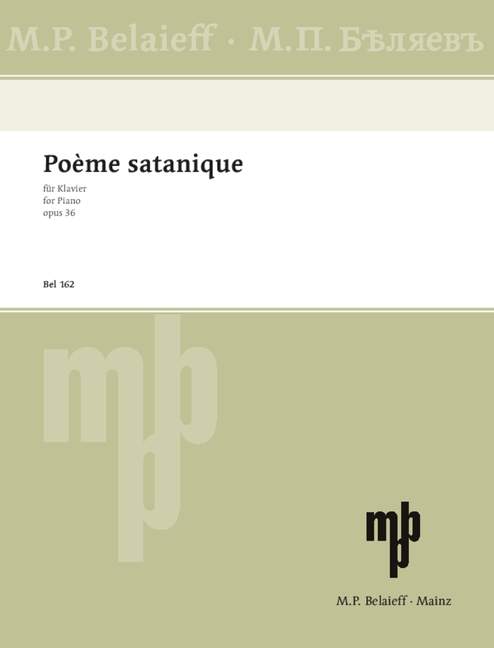 Poème satanique op. 36