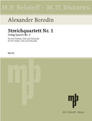 String Quartet No 1 A major (set of parts)