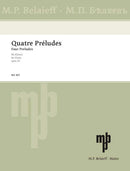 Quatre Préludes op. 33