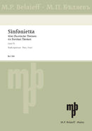 Sinfonietta op. 31