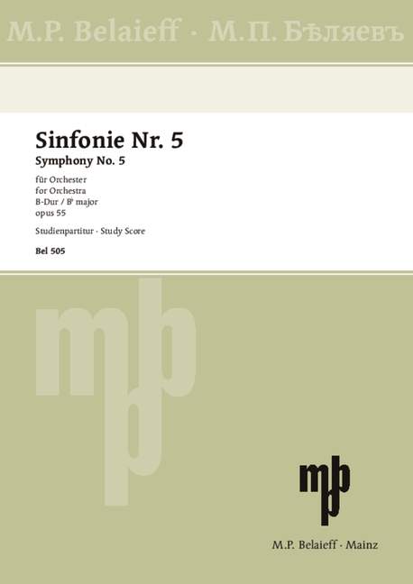 Sinfonie Nr. 5 B-Dur op. 55