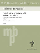 Werke für 2 Violoncelli (quasi Vc. solo) Book 1