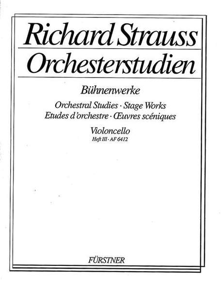 Orchestral Studies: Violoncello Band 3