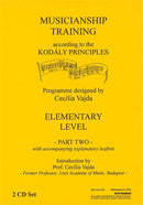 Musicianship Training According to Kodály: Elementry Level - Part Two