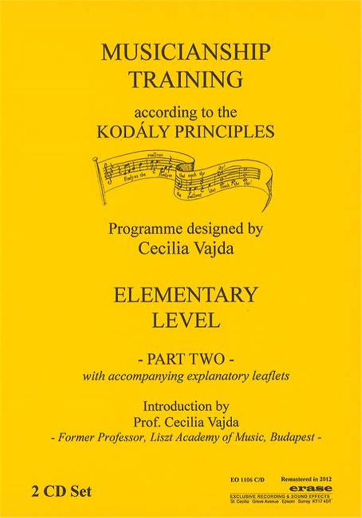 Musicianship Training According to Kodály: Elementry Level - Part Two