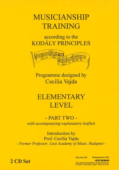 Musicianship Training According to Kodály (Elementry Level - Part Two)