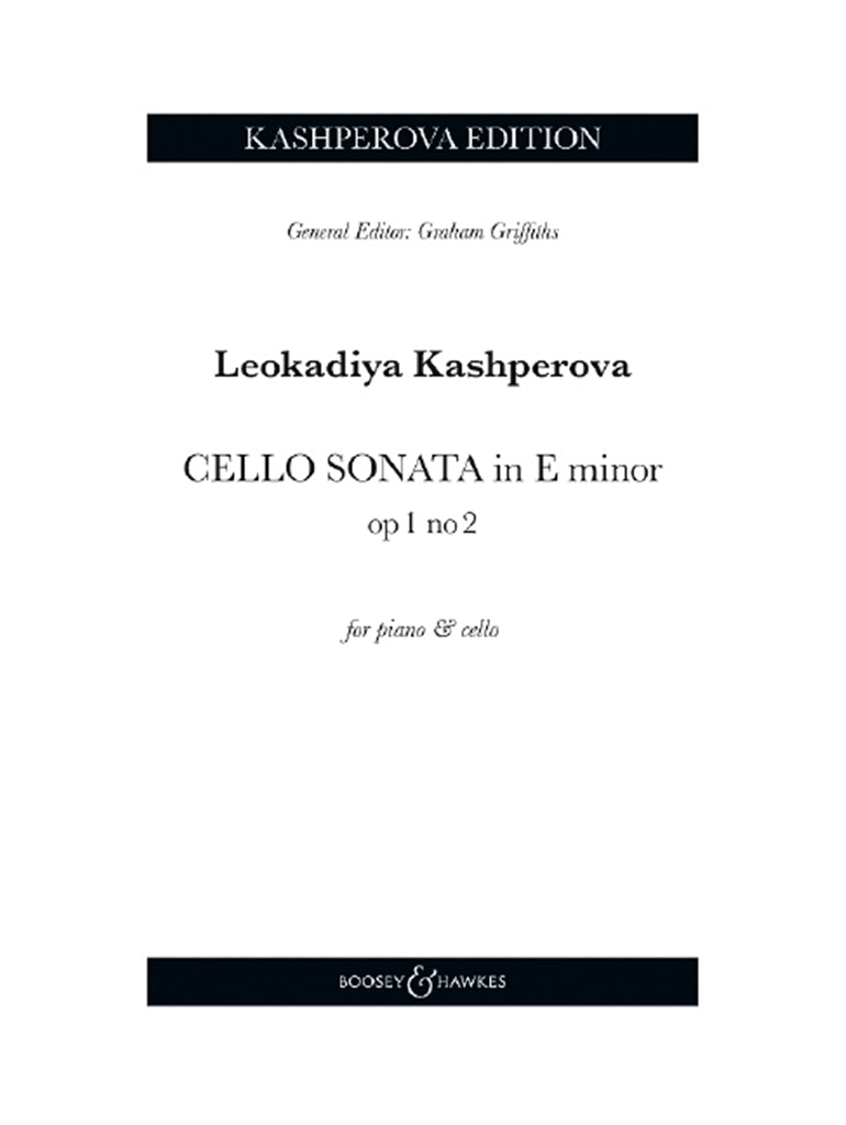 Cello Sonata No. 2 in E minor op. 1, Nr. 2