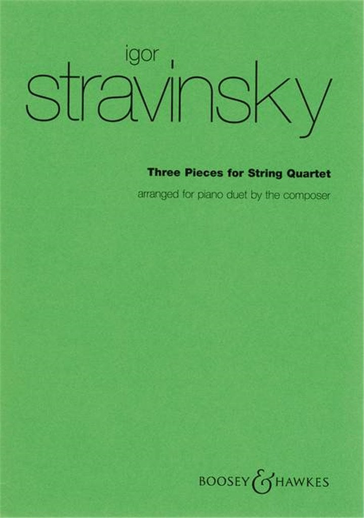 Three Pieces for String Quartet