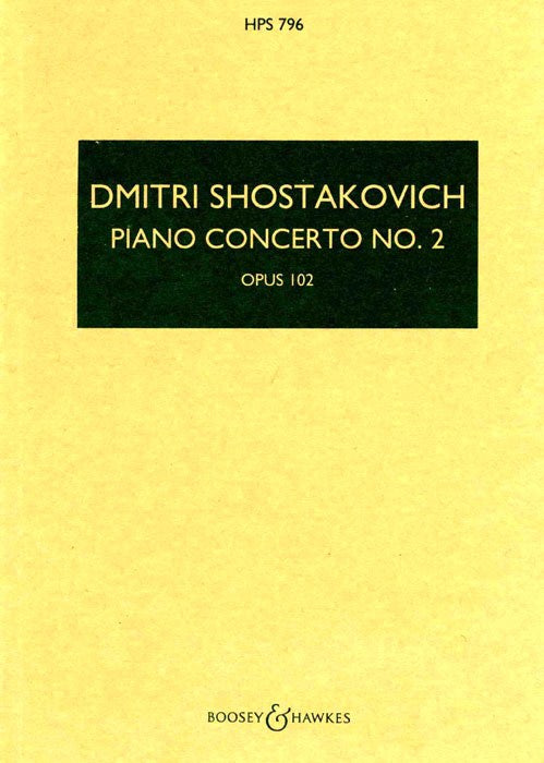 Piano Concerto No.2 Op.102 - Study Score