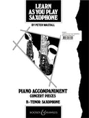 Learn As You Play Saxophone (Bb)