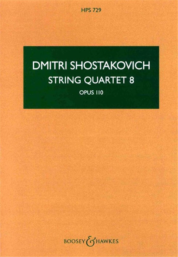 String Quartet No. 8 op. 110