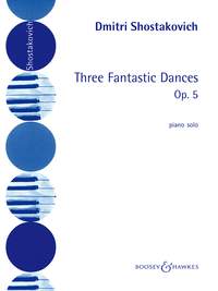 3 Fantastic Dances Op.5