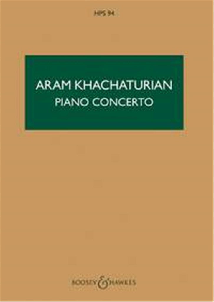 Piano Concerto (Study Score)